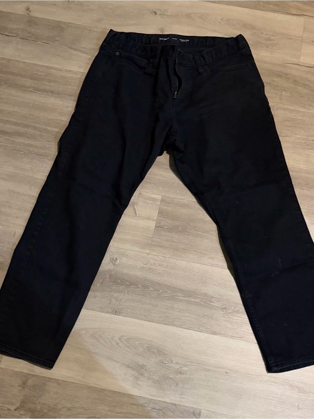Old Navy Black Athletic Taper Pants